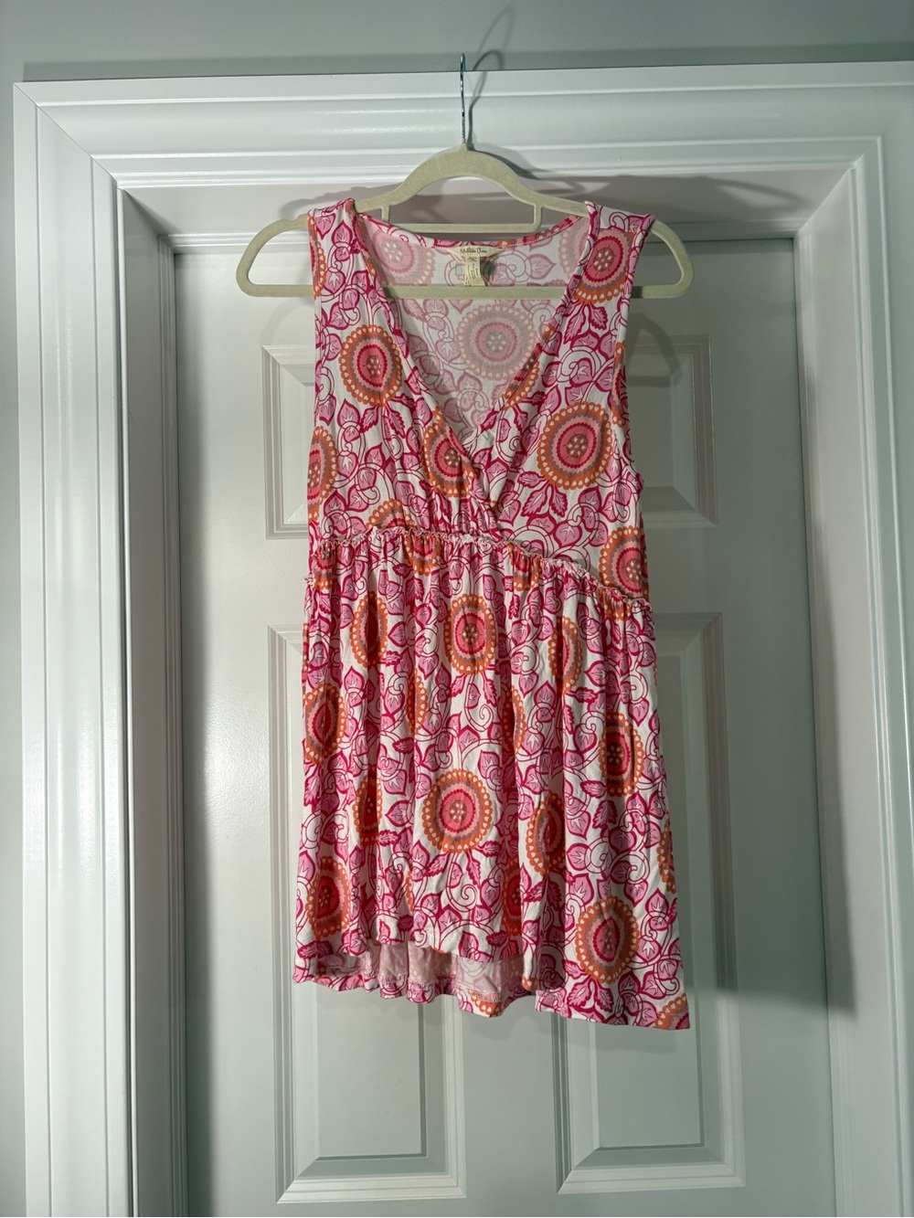 Matilda Jane Pink Floral Tiered dress